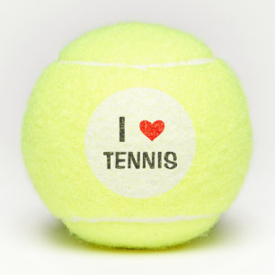I Liebe Tennis Red Heart Sports Tennisbälle