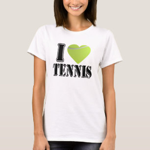 I Liebe-Tennis-T - Shirt