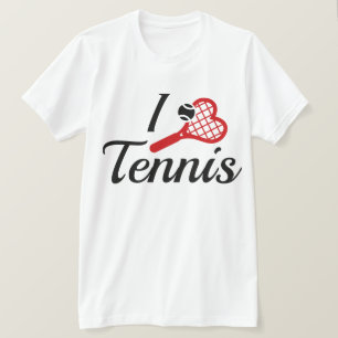 I Liebe Tennis T-Shirt