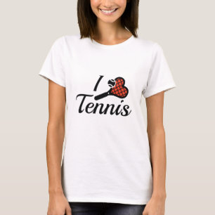 I Liebe Tennis T-Shirt