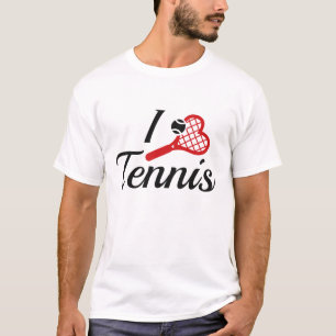 I Liebe Tennis T-Shirt