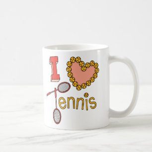 I Liebe-Tennis Tasse
