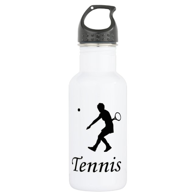 I Liebe Tennis Trinkflasche (Vorderseite)