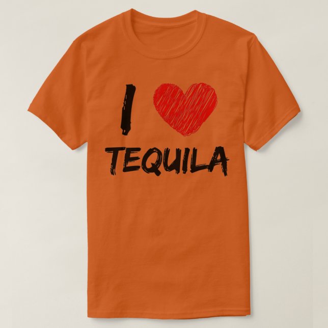 I Liebe Tequila T-Shirt (Design vorne)