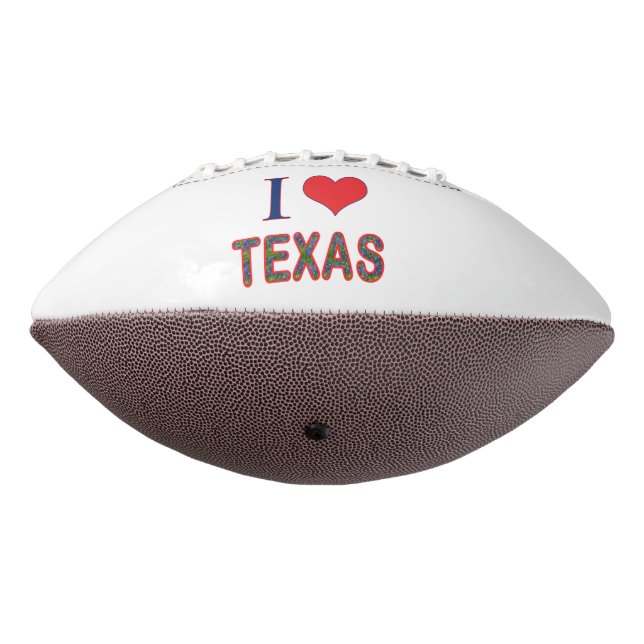 I. Liebe Texas Bluebonnet Football (Gedreht 270)