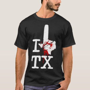 I Liebe TEXAS CHAINSAW Wesentlicher T - Shirt
