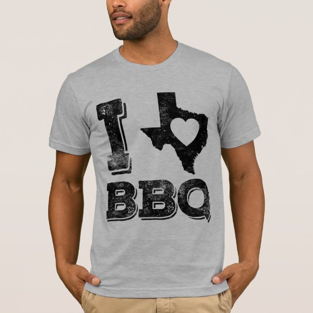I Liebe-Texas-GRILLEN 2 T-Shirt (Vorderseite)