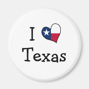 I Liebe Texas Magnet