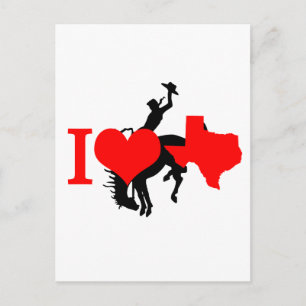 I Liebe Texas Postkarte
