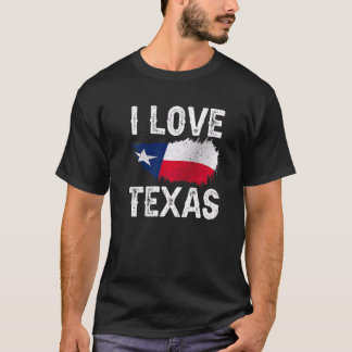 I Liebe Texas Redewendungen Pride Texan Patriotic T-Shirt