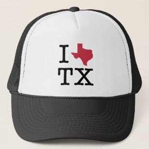 I Liebe Texas Truckerkappe