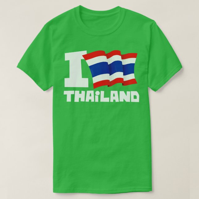 I Liebe Thailand 2 T-Shirt (Design vorne)