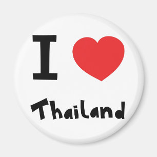 I Liebe Thailand Magnet