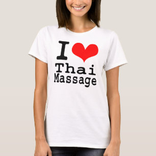 I Liebe-thailändische Massage T-Shirt