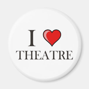 I Liebe-Theater Magnet