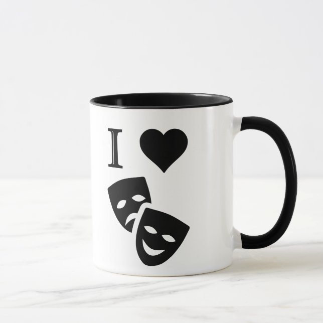 I Liebe-Theater Tasse (Rechts)