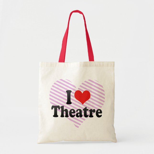 I Liebe-Theater Tragetasche (Vorne)