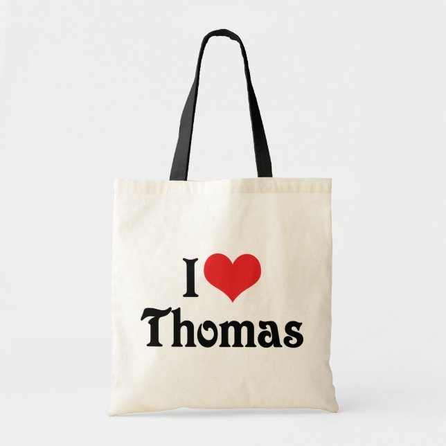 I Liebe Thomas Tragetasche (Vorne)