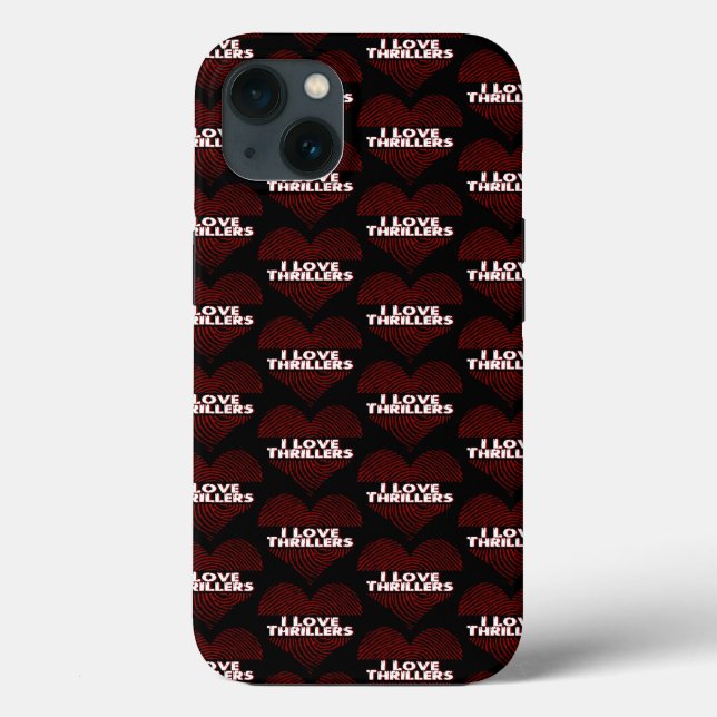 I Liebe Thrillers Case-Mate iPhone Hülle (Rückseite)