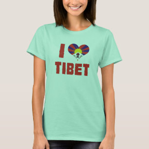 I Liebe Tibet T - Shirt