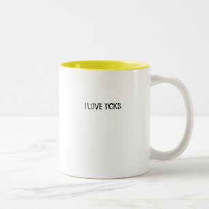 I LIEBE-TICKEN ZWEIFARBIGE TASSE
