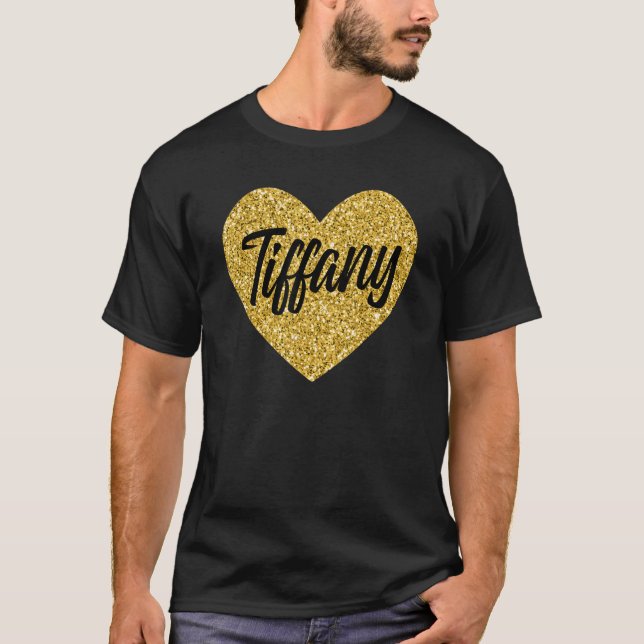 I Liebe Tiffany Niedlich Tiffany Herz für Männer F T-Shirt (Vorderseite)