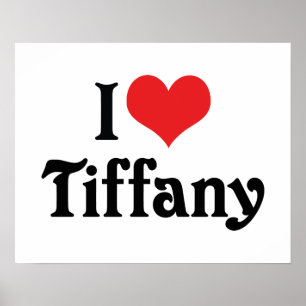 I Liebe Tiffany Poster
