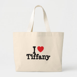 I Liebe Tiffany T - Shirt Jumbo Stoffbeutel