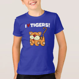 I Liebe-Tiger T-Shirt