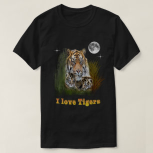 I Liebe Tigers T-Shirt