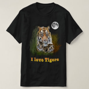 I Liebe Tigers T-Shirt