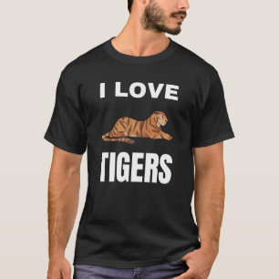 I Liebe Tigers T-Shirt