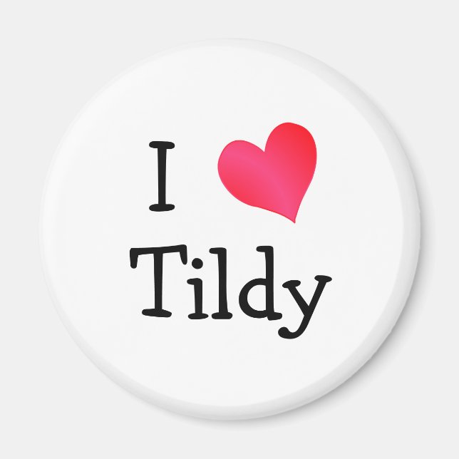 I Liebe Tildy Magnet (Vorne)