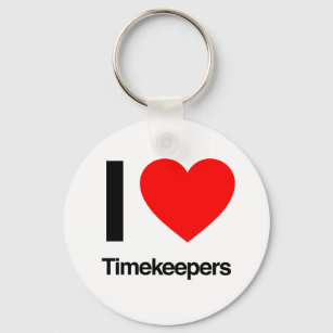 i Liebe Timekeeper Schlüsselanhänger