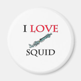 I LIEBE TINTENFISCH MAGNET