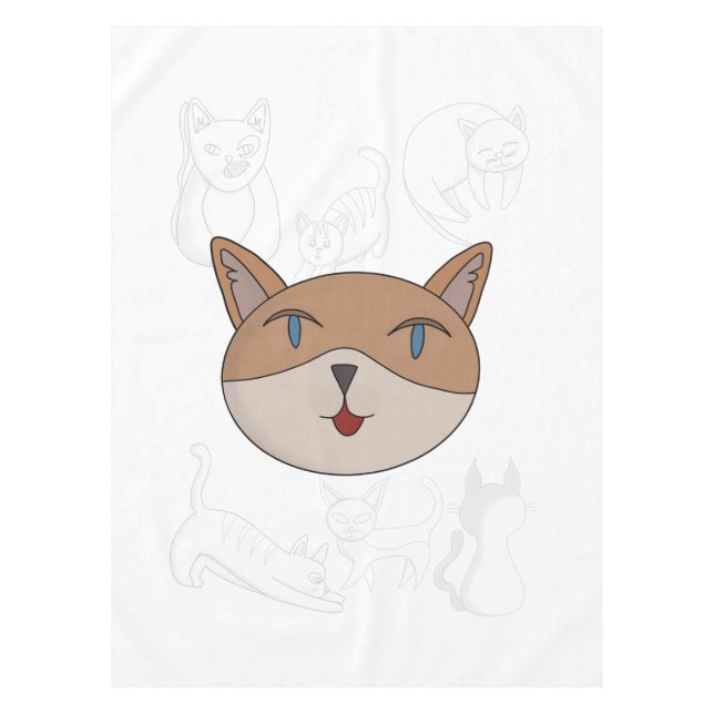 I LIEBE TISCHDECKE (Vorderseite)