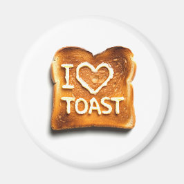 I Liebe Toast Magnet