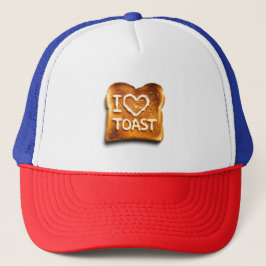 I Liebe Toast Truckerkappe
