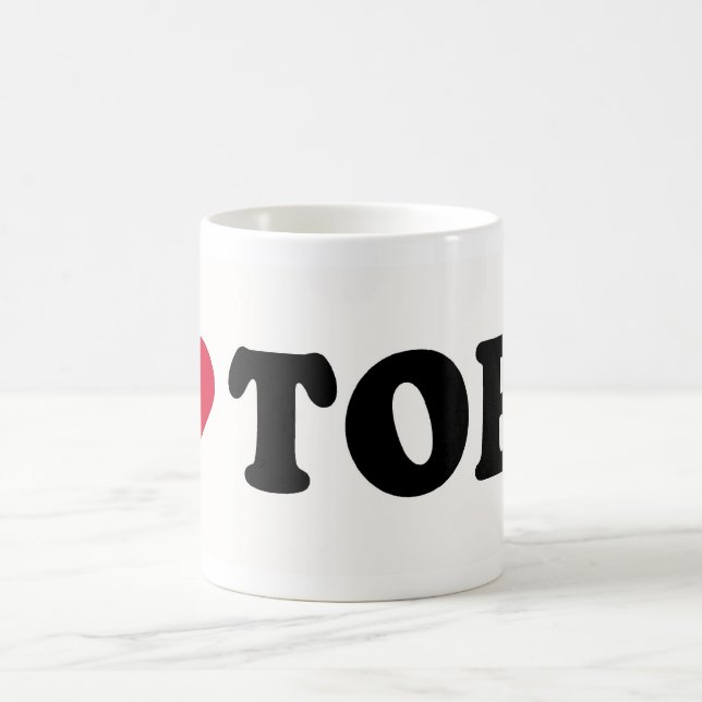 I LIEBE TOBY KAFFEETASSE (Mittel)