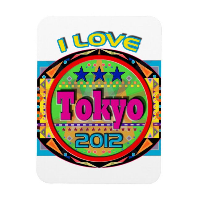 I LIEBE Tokio Emblem #1 Magnet 2012 (Vertikal)