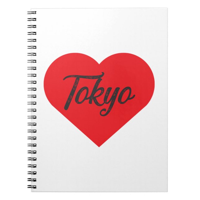 I Liebe Tokio - Japan Notizblock (Vorderseite)
