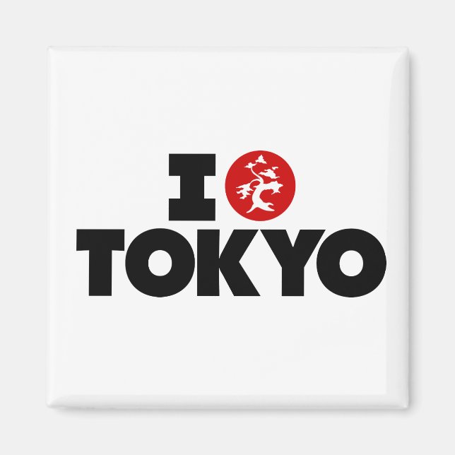 I Liebe Tokio Magnet (Vorne)