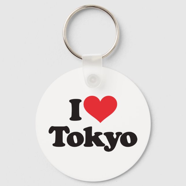 I Liebe Tokio Schlüsselanhänger (Vorderseite)