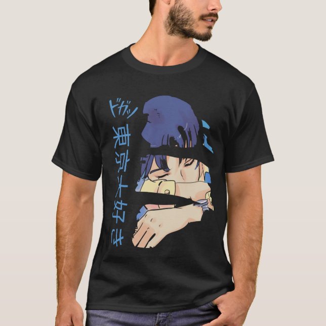 I Liebe Tokyo Anime T - Shirt (Vorderseite)