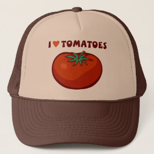 I Liebe-Tomaten Truckerkappe