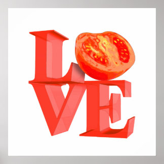 I LIEBE TOMATO | Poster