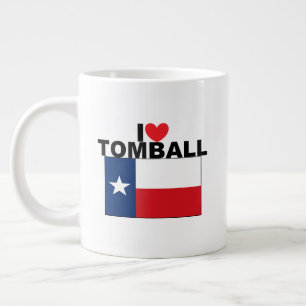 I Liebe Tomball, TX Jumbo-Tasse
