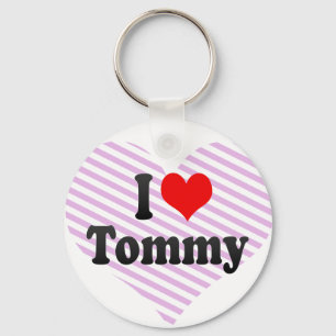 I Liebe Tommy Schlüsselanhänger