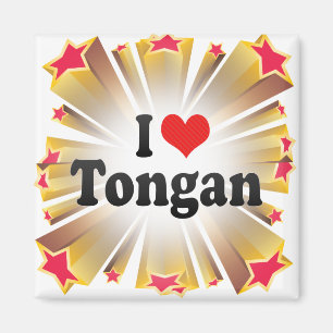 I Liebe Tongaer Magnet