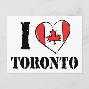I Liebe Toronto Kanada Postkarte